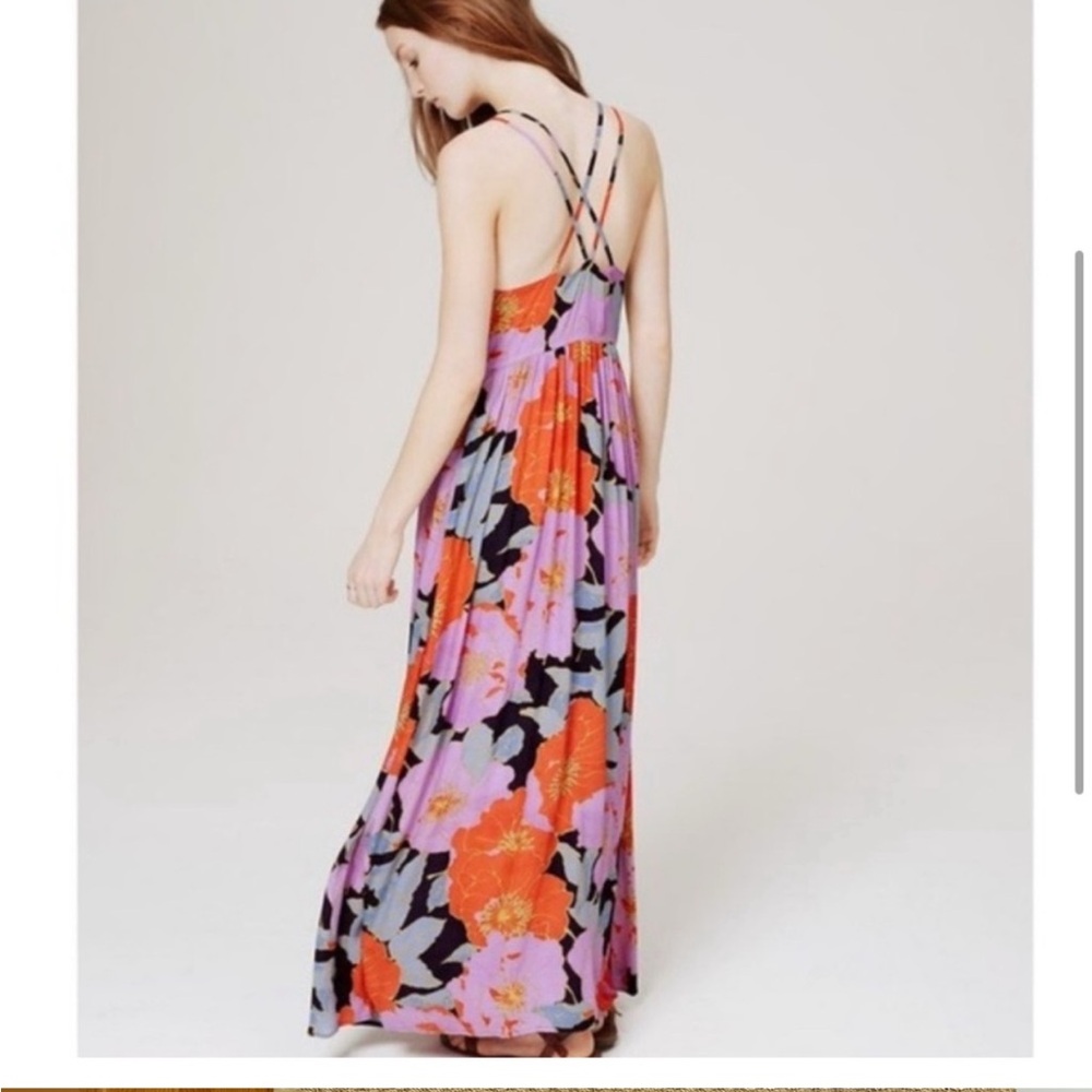 Loft Floral Maxi Dress, 10p 🩷